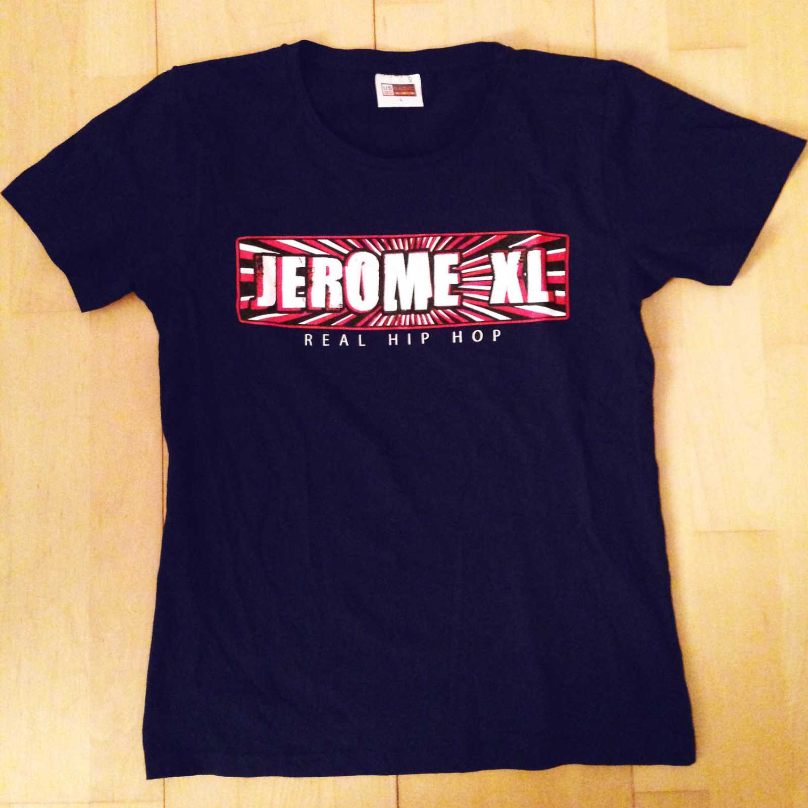 Jerome XL - Girly T-Shirt - Navy Blauw